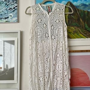 Johnny Was Camioni Eyelet Tunic